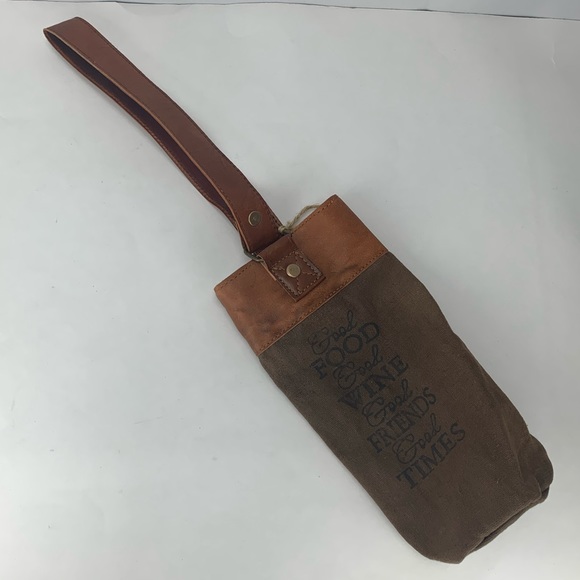 Wine Bag From Repurposed Military Tent - Picture 6 of 7